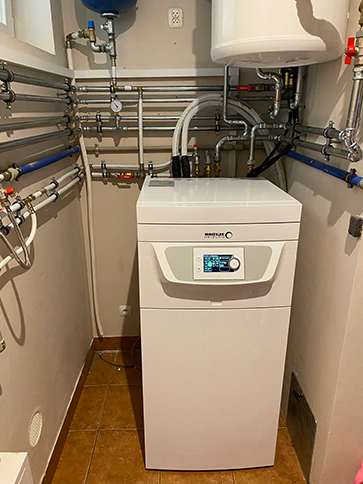 Usługi - montaż pomp ciepła - foto